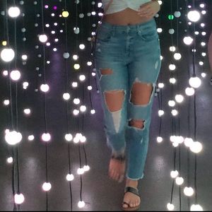 Good American ripped and distressed Jeans